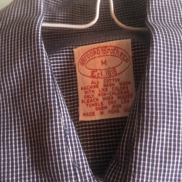 Checkered Brooks Brothers Button Down - Picture 2 of 4